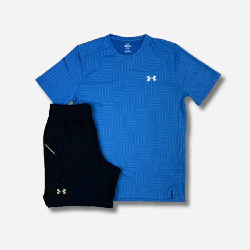 Ensemble short/t-shirt Under A. Bleu